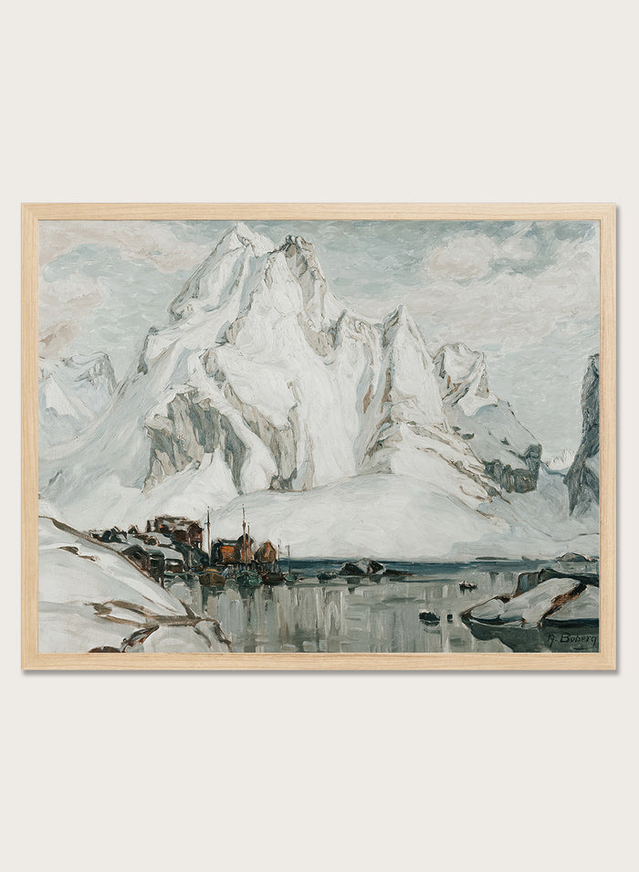 "After the Massacre. Study from North Norway" Art Print