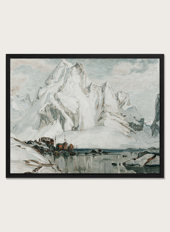 "After the Massacre. Study from North Norway" Art Print