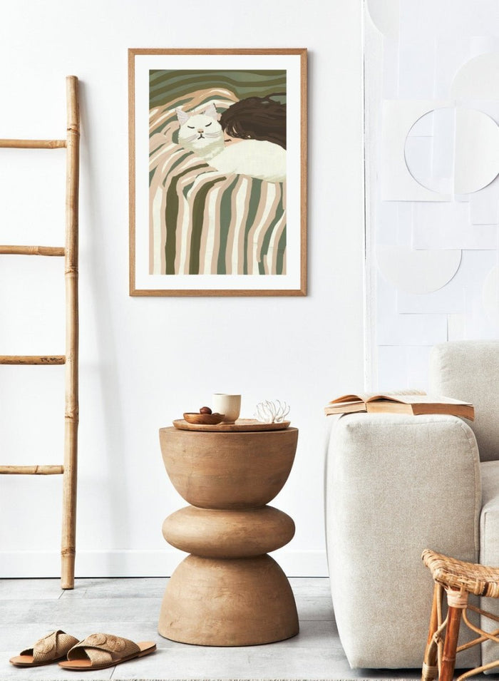 'Afternoon Nap' Aesthetic Art Print_Sugar & Canvas_Sugar & Canvas
