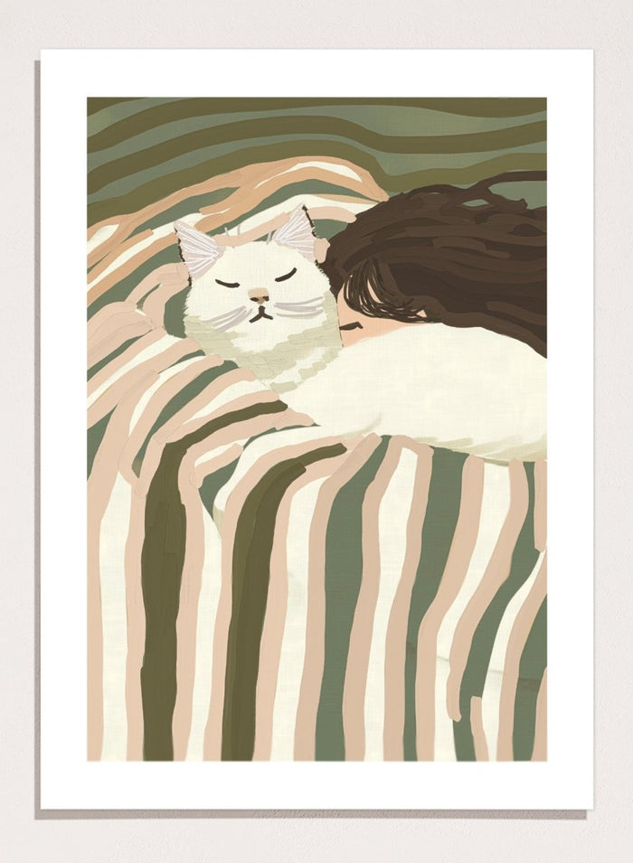 'Afternoon Nap' Aesthetic Art Print_Sugar & Canvas_Sugar & Canvas