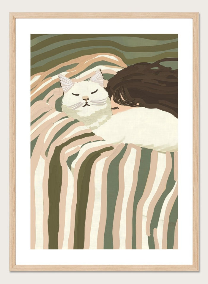 'Afternoon Nap' Aesthetic Art Print_Sugar & Canvas_Sugar & Canvas