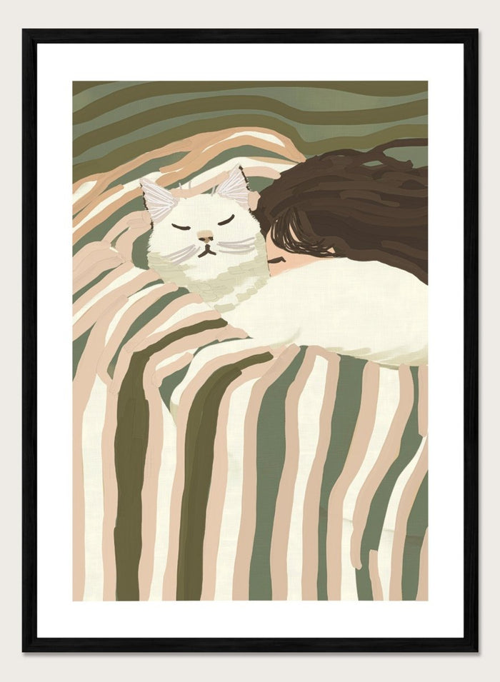 'Afternoon Nap' Aesthetic Art Print_Sugar & Canvas_Sugar & Canvas