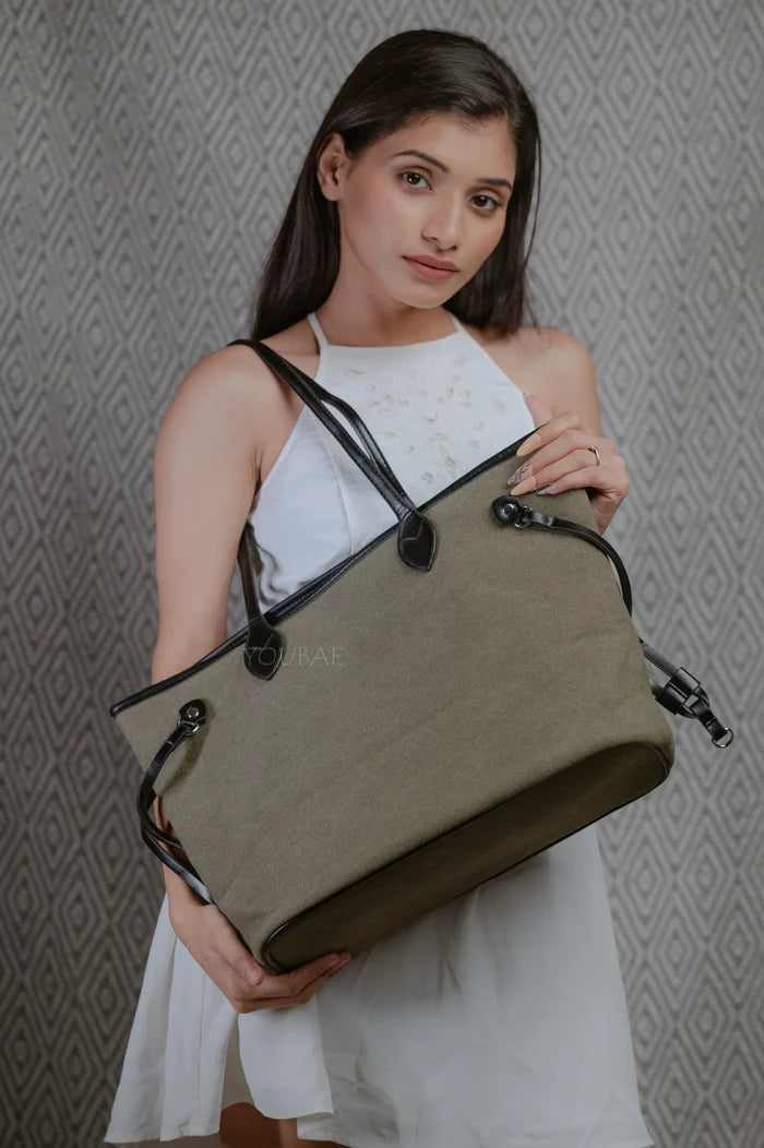 Airport Totte- Olive Green