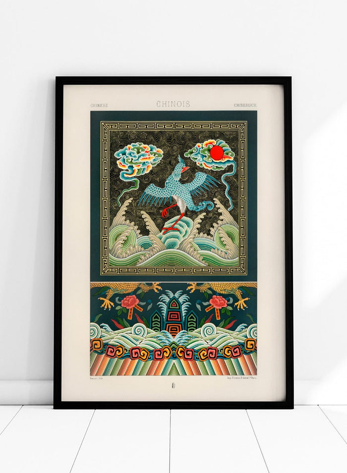 Albert Racine - Chinese Pattern Art Print_Sugar & Canvas_Albert Racine