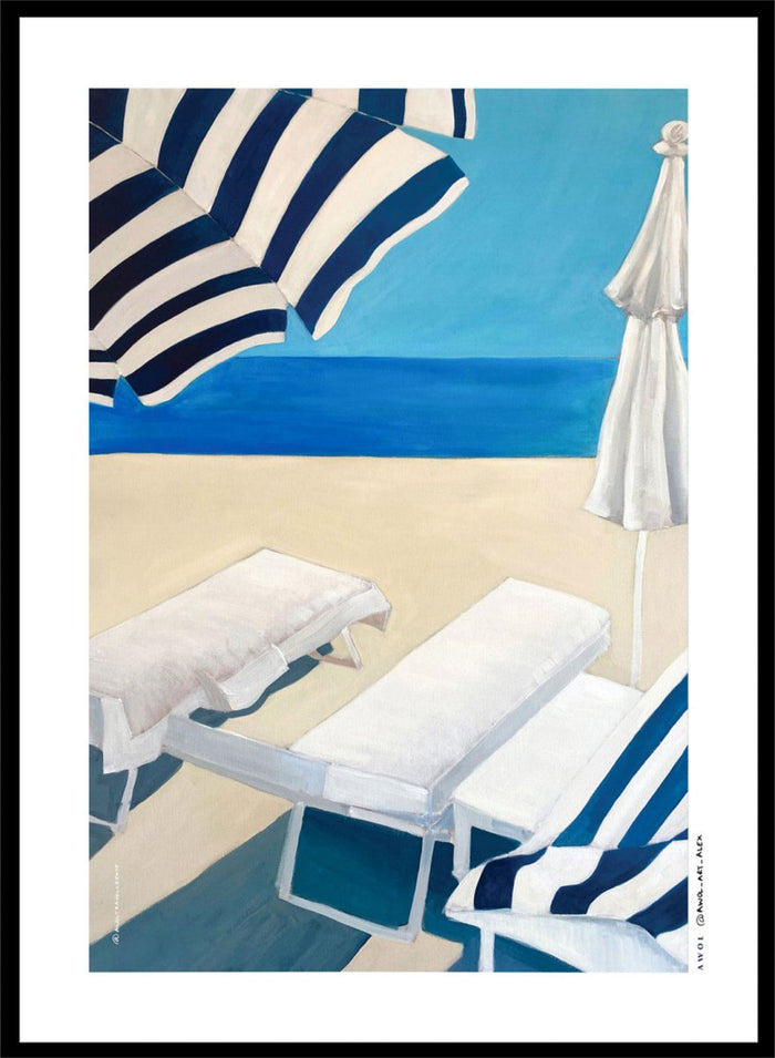 Alex Nereuta - Summer Beach Getaway Art Print