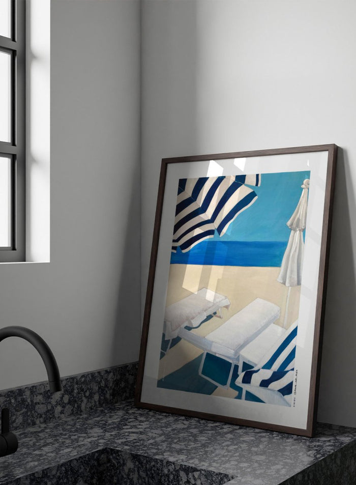 Alex Nereuta - Summer Beach Getaway Art Print