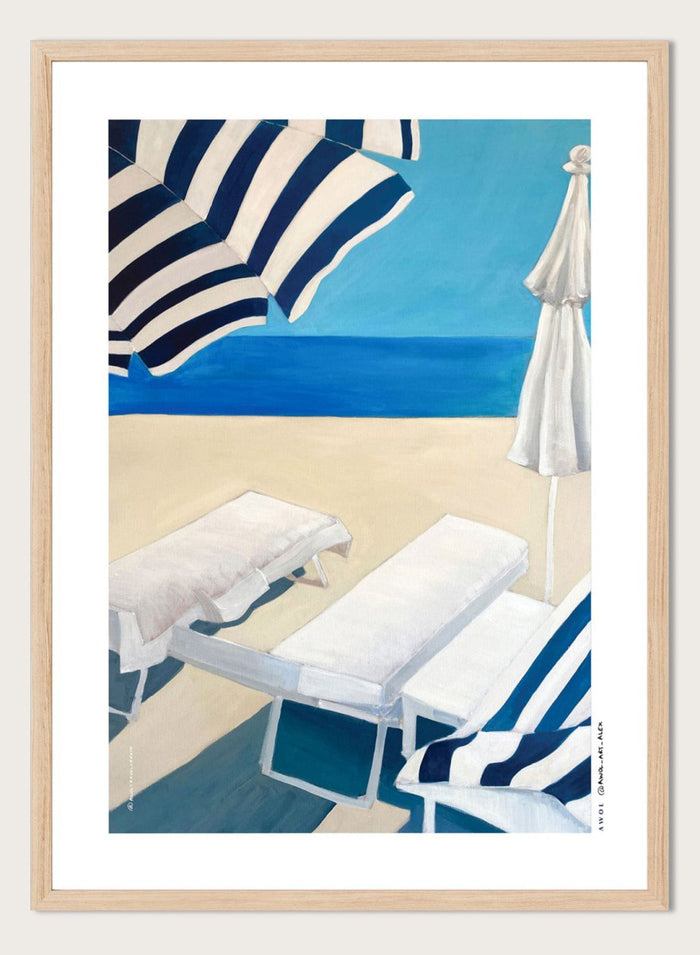 Alex Nereuta - Summer Beach Getaway Art Print