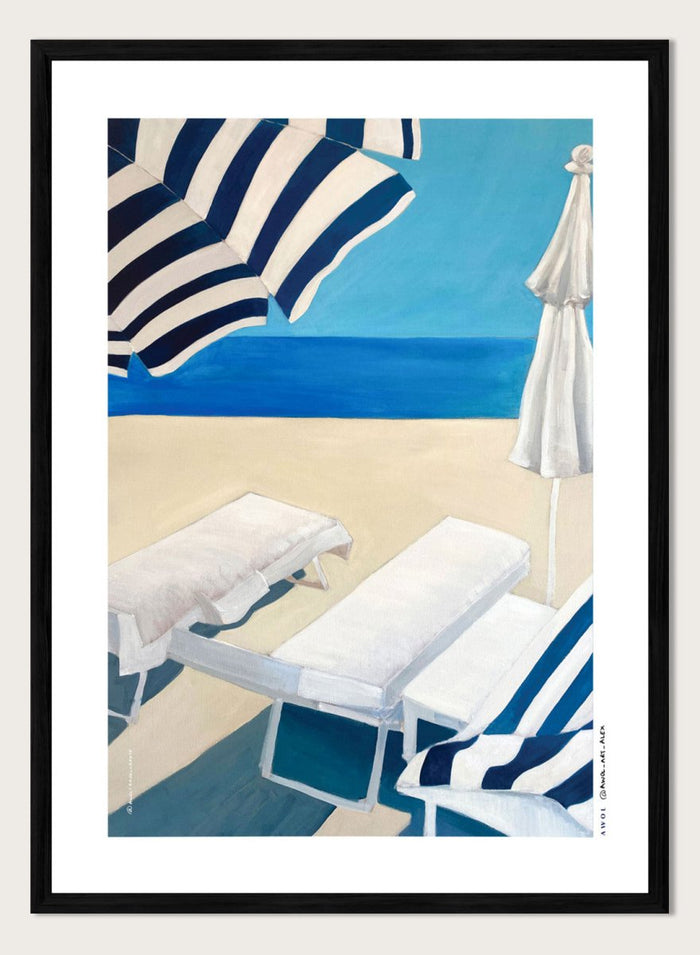 Alex Nereuta - Summer Beach Getaway Art Print