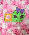 Alien with Bow Sticky Note Holder * Exclusive