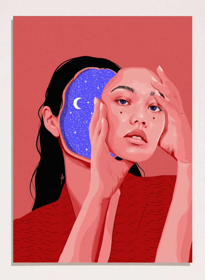 A4/8x12 inches (Framing Available) / Unframed Print Only