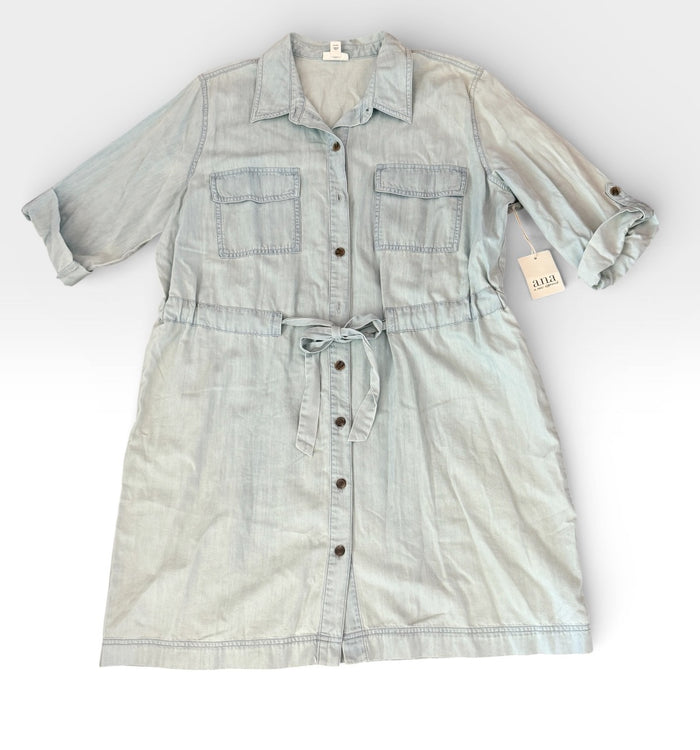 Ana New With Tags Size XL Light blue Dress