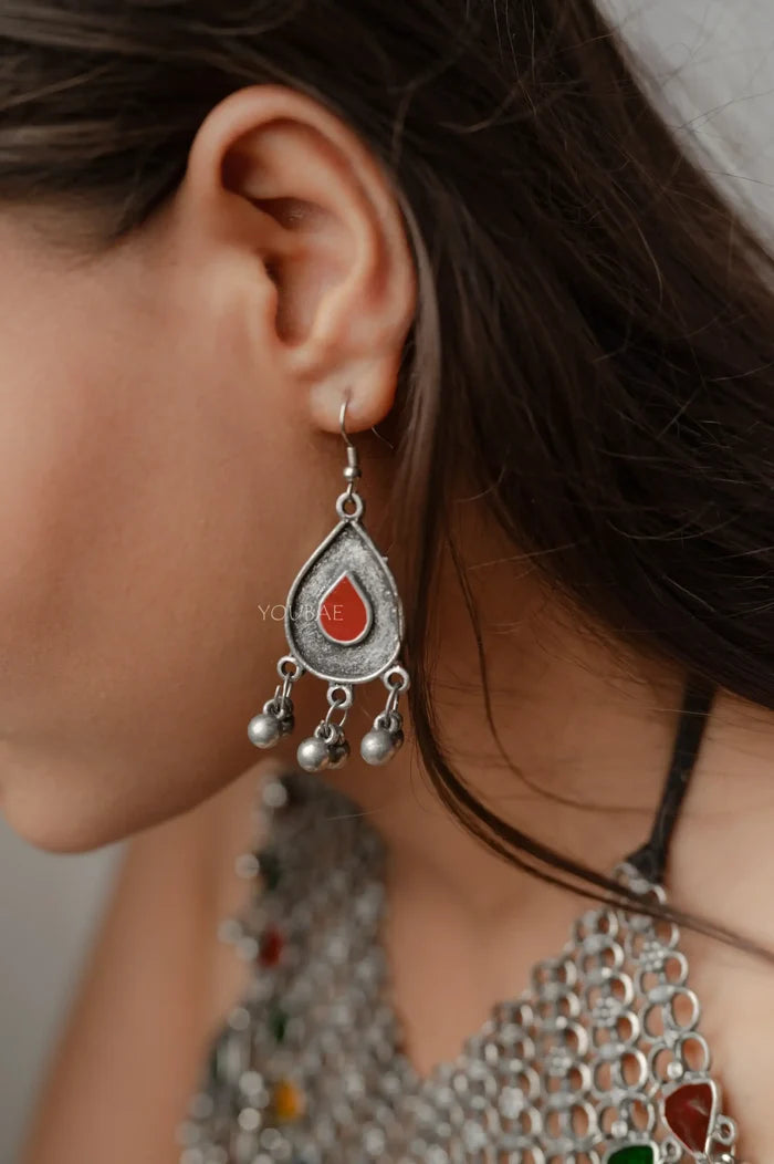 Anayeta Neckpiece Set-With Matching Earrings