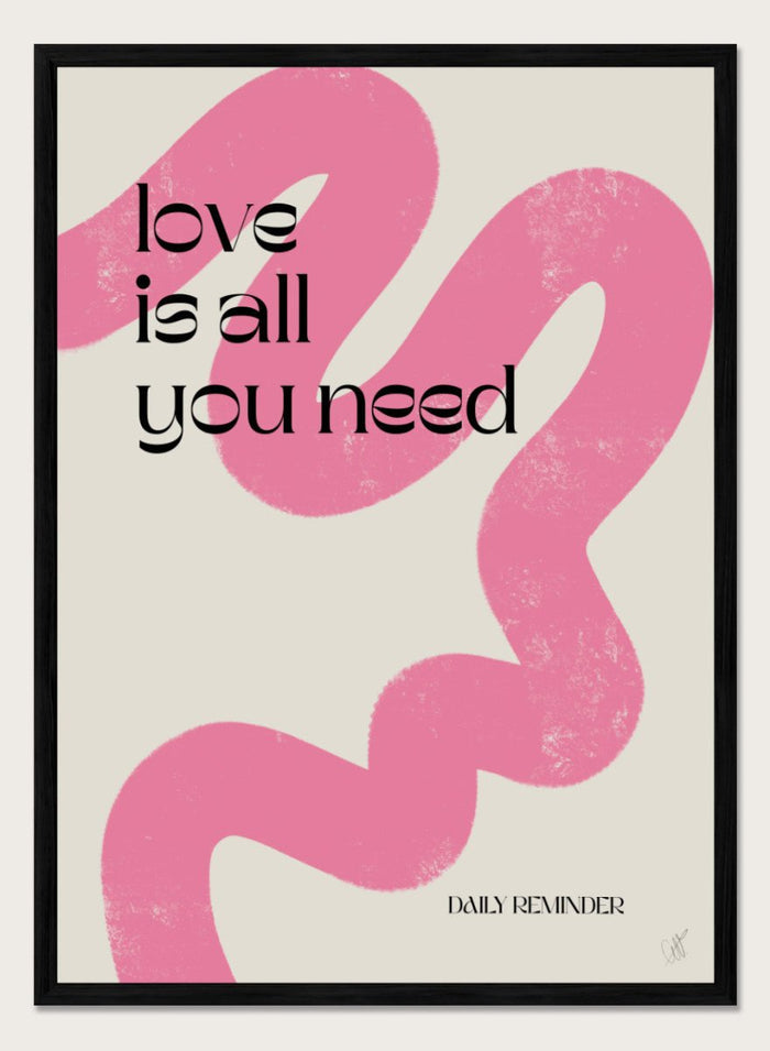 A4/8x12 inches (Framing Available) / Black Wood Frame