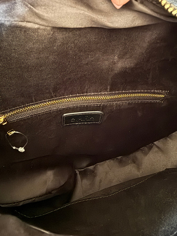 AOTA all of the above Preowned great condition Size M Black Purse