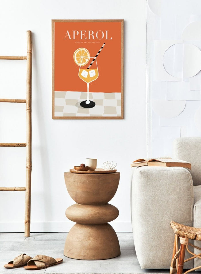 Aperol Spritz Drink Bar Art Print_Sugar & Canvas_Sugar & Canvas