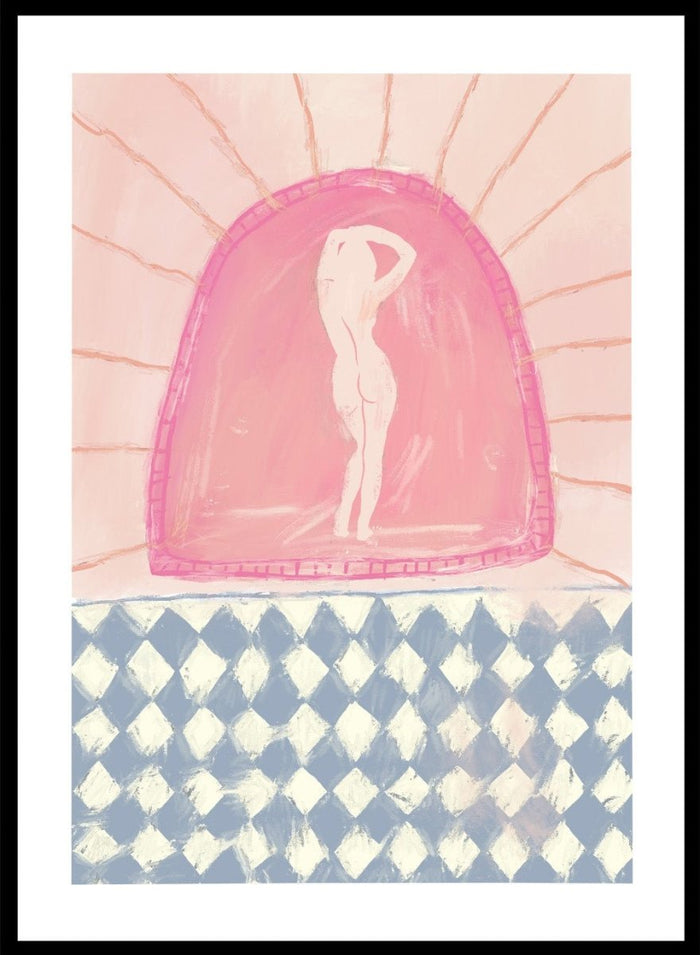 ‘Arched Figure’ Aesthetic Art Print_Sugar & Canvas_Sugar & Canvas