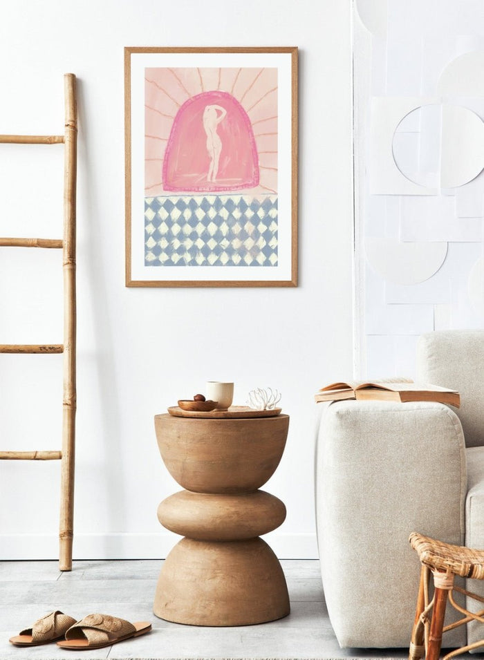 ‘Arched Figure’ Aesthetic Art Print_Sugar & Canvas_Sugar & Canvas