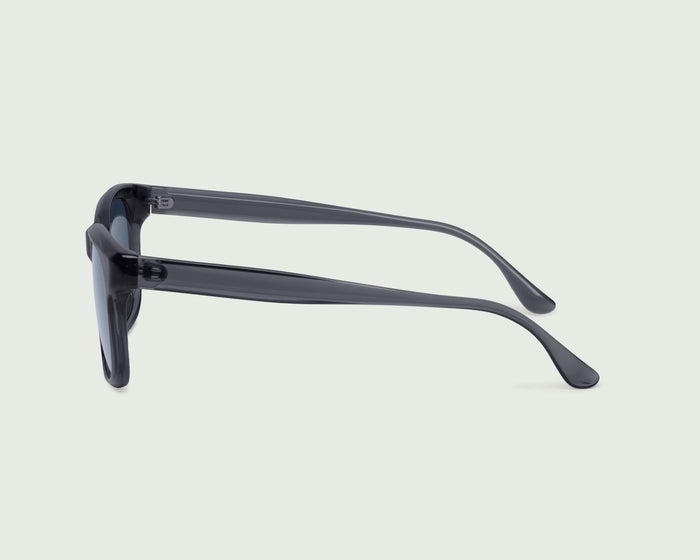 Port::Ariel Sunglasses rectangle blue recycled polyester side
