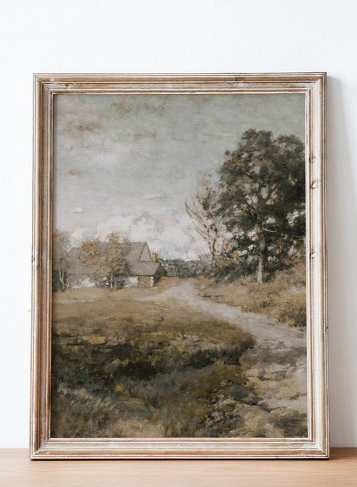 "Arkville Landscape" Art Print_Sugar & Canvas_Alexander Helwig Wyant