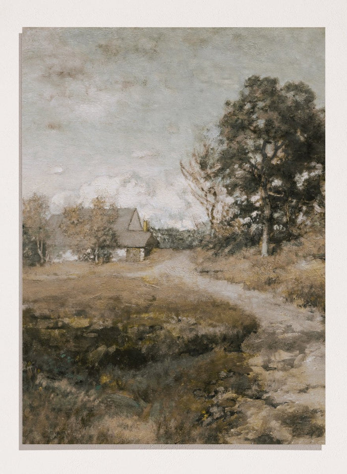 "Arkville Landscape" Art Print_Sugar & Canvas_Alexander Helwig Wyant
