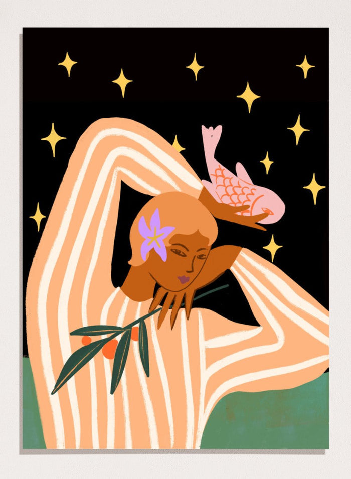 12x16 inches/30x40cm (Framing Available) / Unframed Print Only