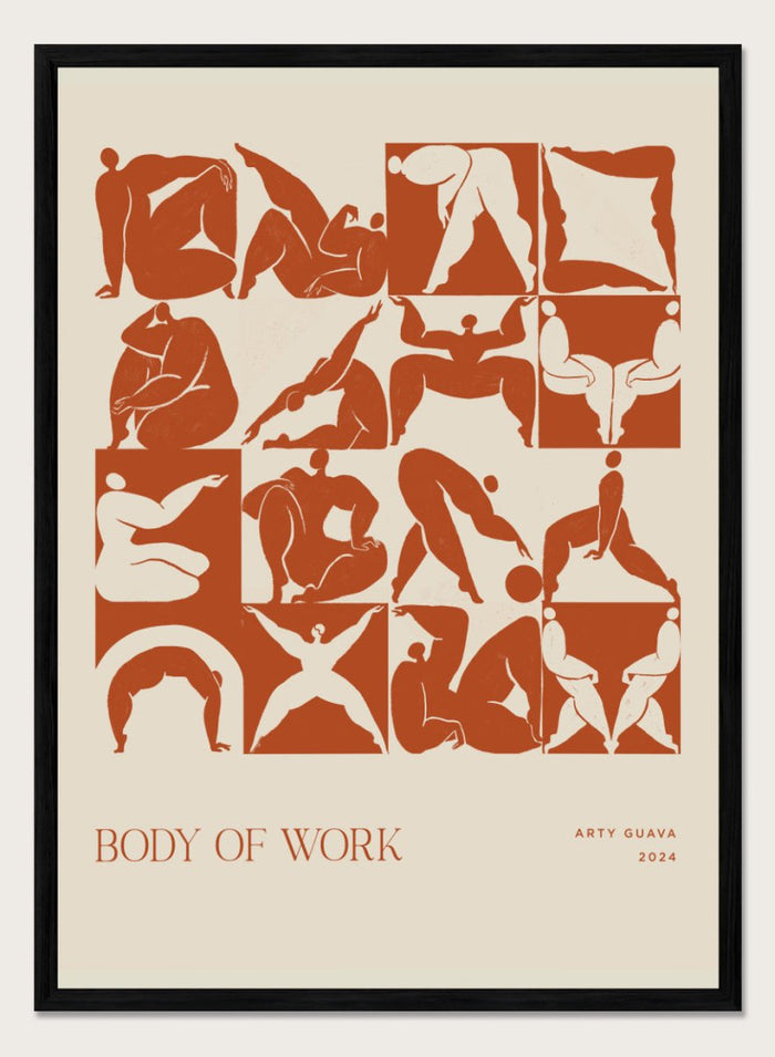12x16 inches/30x40cm (Framing Available) / Black Wood Frame