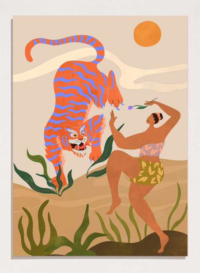 12x16 inches/30x40cm (Framing Available) / Unframed Print Only