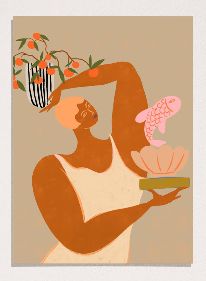 12x16 inches/30x40cm (Framing Available) / Unframed Print Only