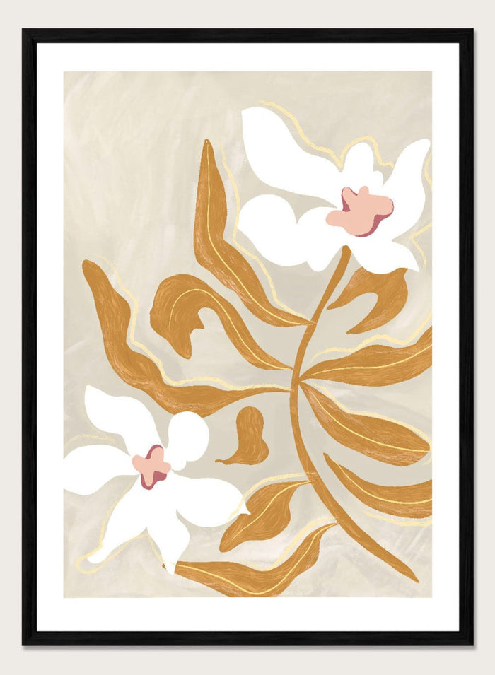 12x16 inches/30x40cm (Framing Available) / Black Wood Frame