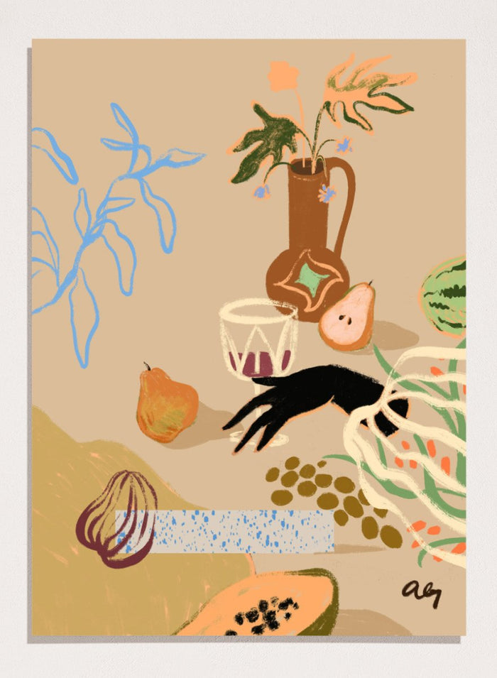 12x16 inches/30x40cm (Framing Available) / Unframed Print Only