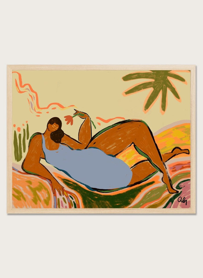 Arty Guava - Rest and Relax Art Print