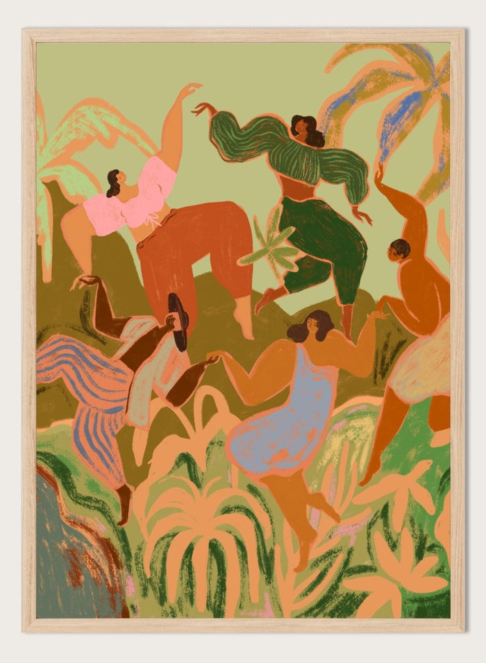 Arty Guava - Spring Frolic Art Print