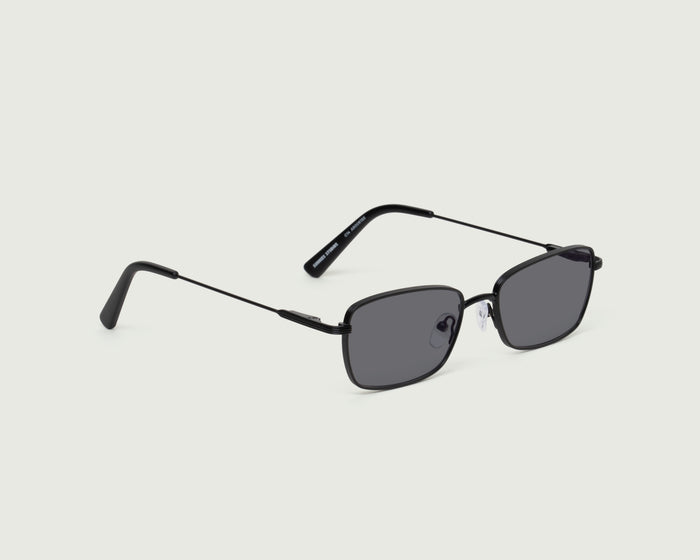 Storm Adaptive::Austin Eyeglasses rectangle Black metal front diagonal