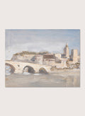 "Avignon; Bridge over a River" Art Print_Sugar & Canvas_Hercules Brabazon Brabazon