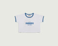 Blue::Baby Tee Shirt blue  front