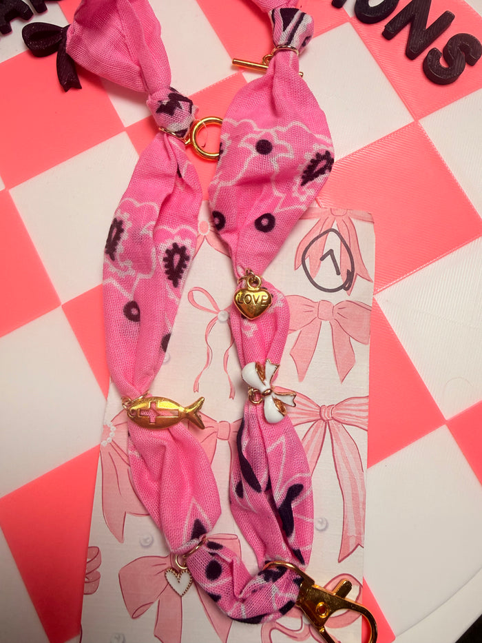 Bandana Charm Freshie Hanger
