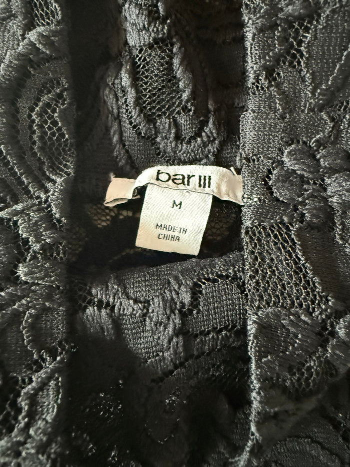 Bar III Preowned great condition Size M Black Dress