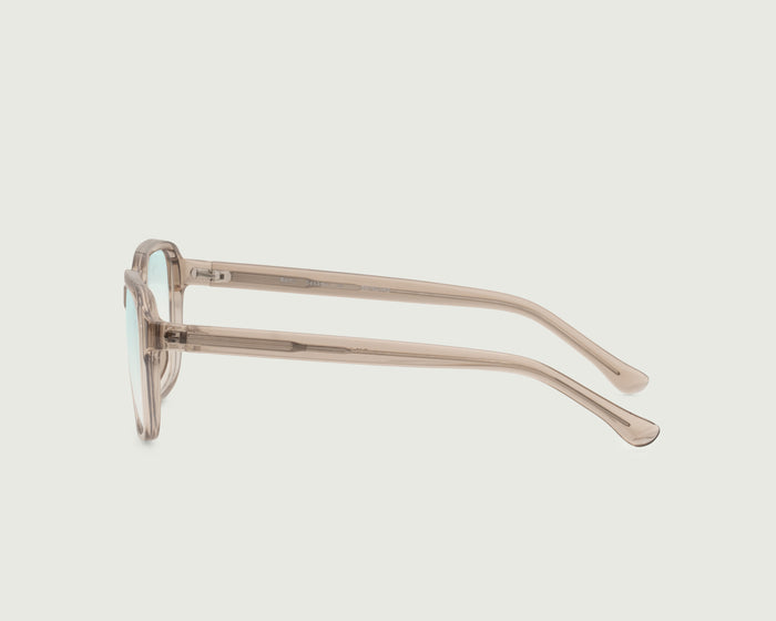 Sesame::Barry Anti-Radiation Glasses square brown recycled polyester side