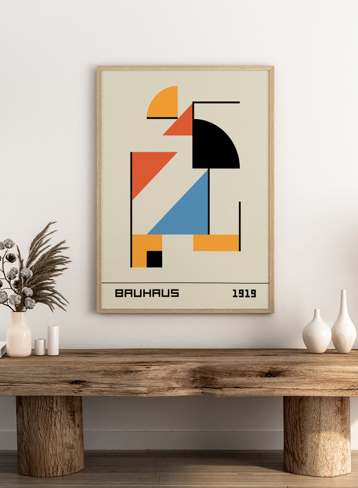 Bauhaus 1919 Abstract Geometric Art Print BH57