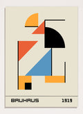 Bauhaus 1919 Abstract Geometric Art Print BH57