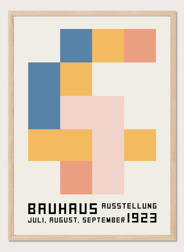 Bauhaus Geometric Art Print
