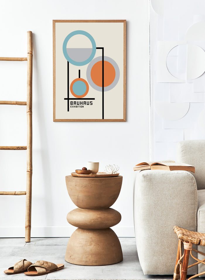 Bauhaus Geometric Art Print