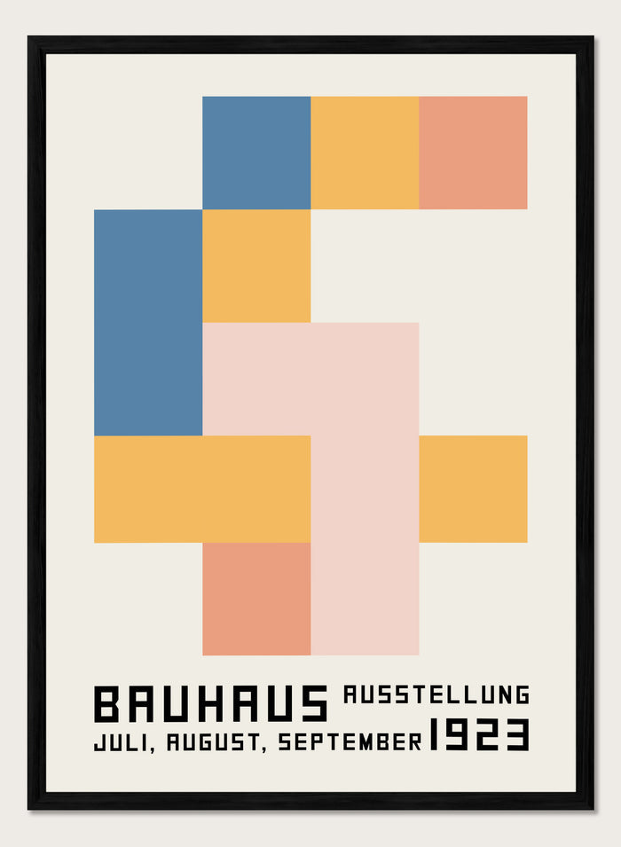 Bauhaus Geometric Art Print