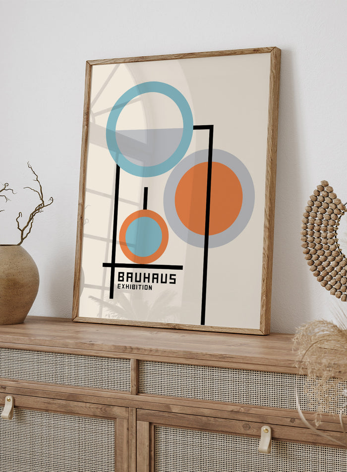 Bauhaus Geometric Art Print