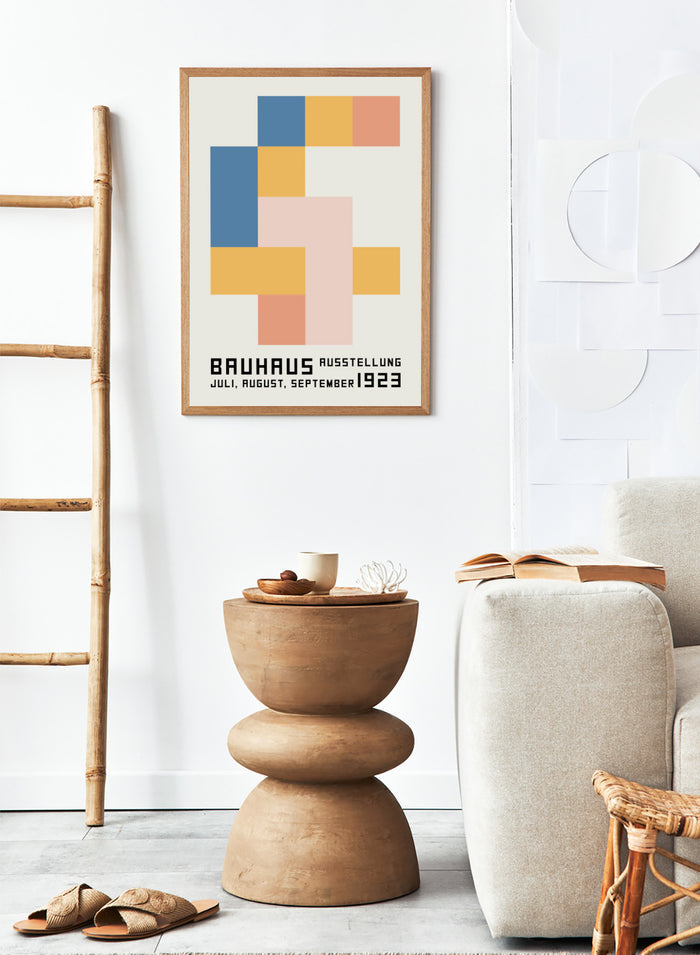 Bauhaus Geometric Art Print