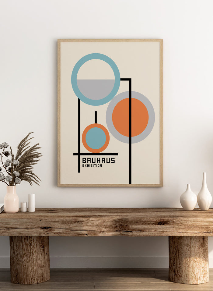 Bauhaus Geometric Art Print
