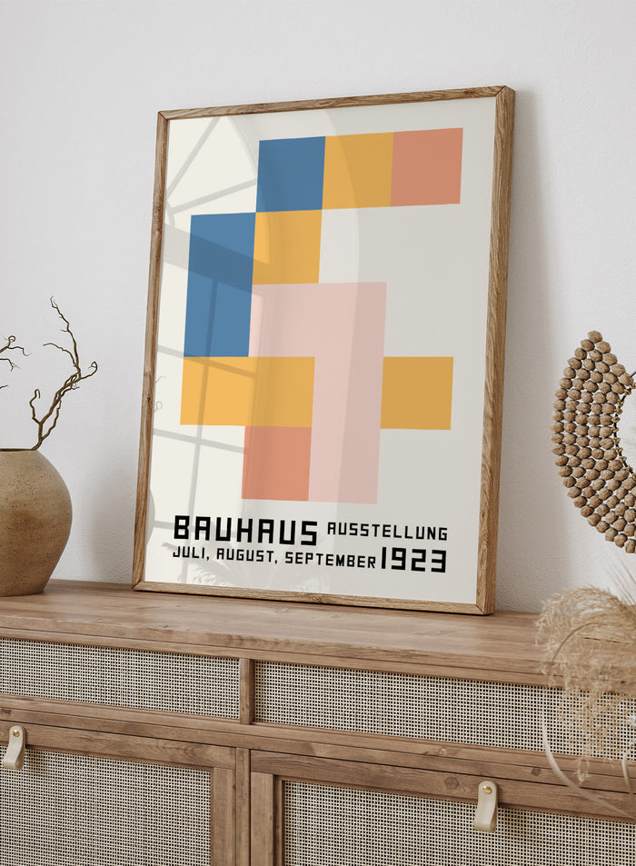 Bauhaus Geometric Art Print