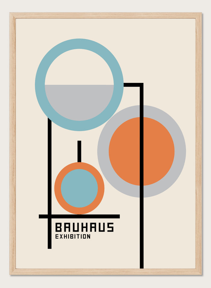 Bauhaus Geometric Art Print