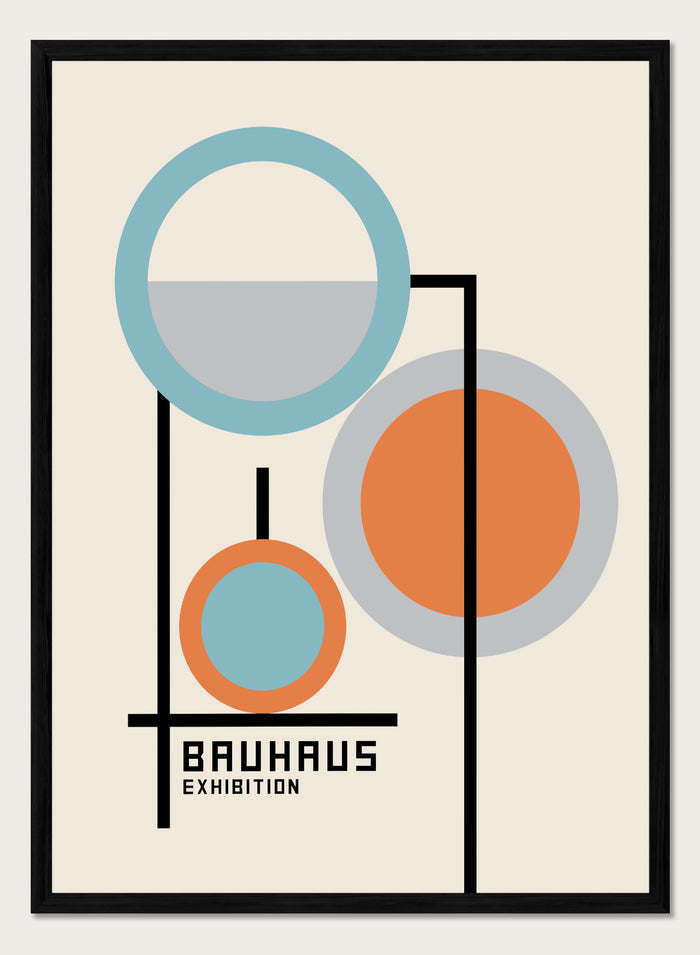 Bauhaus Geometric Art Print