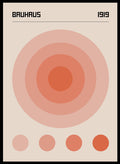 Bauhaus Geometric Circles Art Print_Sugar & Canvas